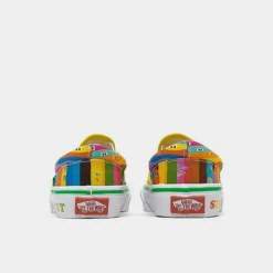 Little Kids' Vans X Sesame Street Classic Slip-On Casual Shoes Multicolor - 005WWBMC 900 -Sports Fashion 005WWBMC 900 P4