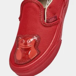 Little Kids' Vans X Haribo Classic Slip-On Casual Shoes Red - 009R7RED 601 -Sports Fashion 009R7RED 601 P3
