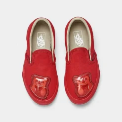 Little Kids' Vans X Haribo Classic Slip-On Casual Shoes Red - 009R7RED 601 -Sports Fashion 009R7RED 601 P5