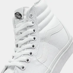Women's Vans Sk8-Hi Casual Shoes White/White - 00D5IW00 100 -Sports Fashion 00D5IW00 100 P3