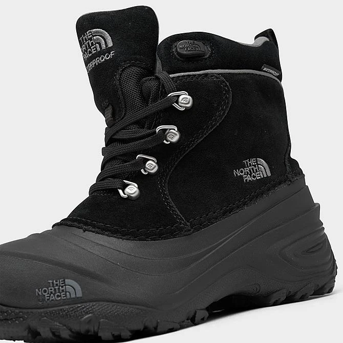 Little Kids' The North Face Chilkat Lace II Waterproof Boots TNF Black/Zinc Grey - 0A2T5RC 001 3 Little Kids' The North Face Chilkat Lace II Waterproof Boots TNF Black/Zinc Grey - 0A2T5RC 001 - Image 3