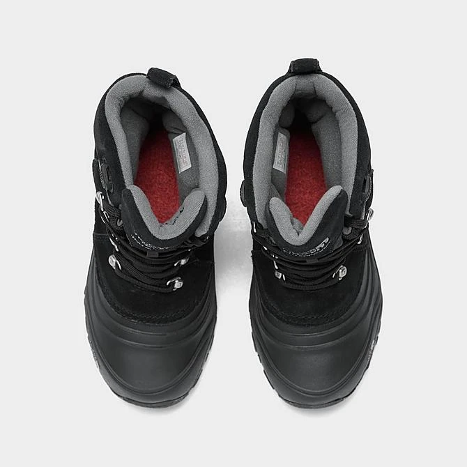 Little Kids' The North Face Chilkat Lace II Waterproof Boots TNF Black/Zinc Grey - 0A2T5RC 001 5 Little Kids' The North Face Chilkat Lace II Waterproof Boots TNF Black/Zinc Grey - 0A2T5RC 001 - Image 5