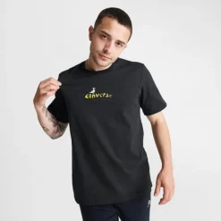 Men's Converse Lighthouse Graphic T-Shirt Black - 10024760 001 -Sports Fashion 10024760 001 M3