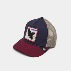 Kids' Goorin Bros. Freedom Trucker Hat Red/White/Blue - 1010384Y NVY