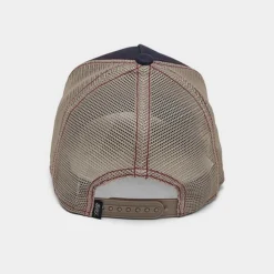 Kids' Goorin Bros. Freedom Trucker Hat Red/White/Blue - 1010384Y NVY -Sports Fashion 1010384Y NVY P4