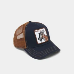 Goorin Bros. The Goat Trucker Hat Navy - 1010385 NVY -Sports Fashion 1010385 NVY P3