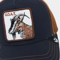 Goorin Bros. The Goat Trucker Hat Navy - 1010385 NVY -Sports Fashion 1010385 NVY P5