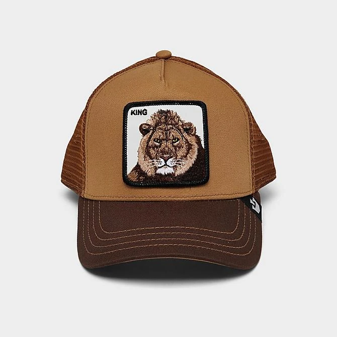Goorin Bros. The King Lion Trucker Hat Whiskey - 1010388 WKY 2 Goorin Bros. The King Lion Trucker Hat Whiskey - 1010388 WKY - Image 2
