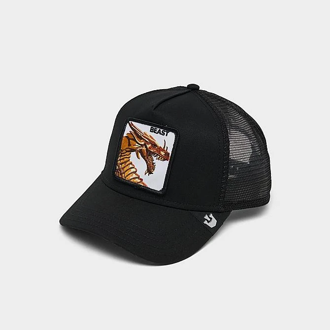 Goorin Bros. The Beast Trucker Hat Black - 1010703 BLK 2 Goorin Bros. The Beast Trucker Hat Black - 1010703 BLK - Image 2
