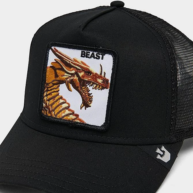 Goorin Bros. The Beast Trucker Hat Black - 1010703 BLK 5 Goorin Bros. The Beast Trucker Hat Black - 1010703 BLK - Image 5