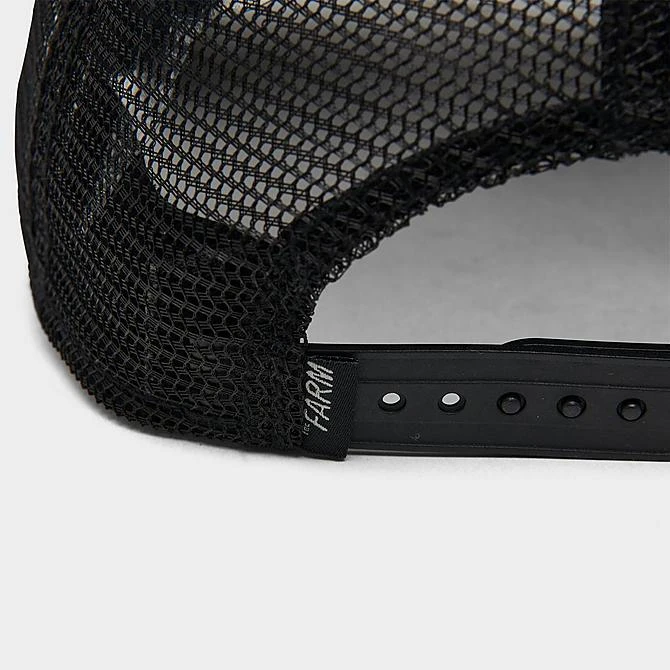 Goorin Bros. The Beast Trucker Hat Black - 1010703 BLK 6 Goorin Bros. The Beast Trucker Hat Black - 1010703 BLK - Image 6