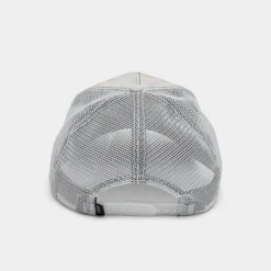 Goorin Bros. Farm Out Trucker Hat White/Grey - 1010903 NVY -Sports Fashion 1010903 NVY P4