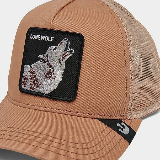 Goorin Bros. Lone Wolf Trucker Hat Mauve - 1010997 MAU 4 Goorin Bros. Lone Wolf Trucker Hat Mauve - 1010997 MAU - Image 4