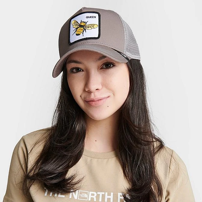 Goorin Bros. The Queen Bee Trucker Hat Grey - 1011275 001 1 Goorin Bros. The Queen Bee Trucker Hat Grey - 1011275 001