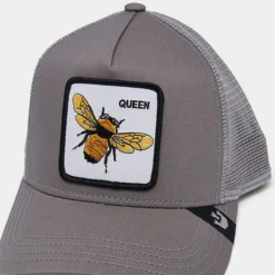 Goorin Bros. The Queen Bee Trucker Hat Grey - 1011275 001 10 Goorin Bros. The Queen Bee Trucker Hat Grey - 1011275 001 -Sports Fashion 1011275 001 P5