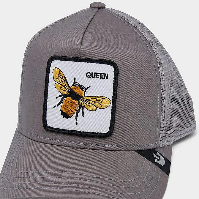 Goorin Bros. The Queen Bee Trucker Hat Grey - 1011275 001 5 Goorin Bros. The Queen Bee Trucker Hat Grey - 1011275 001 - Image 5