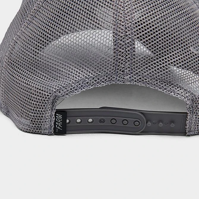 Goorin Bros. The Queen Bee Trucker Hat Grey - 1011275 001 6 Goorin Bros. The Queen Bee Trucker Hat Grey - 1011275 001 - Image 6