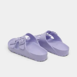 Women's Birkenstock Essentials Arizona EVA Sandals Purple Fog - 1017046 500 -Sports Fashion 1017046 500 P4