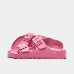 Women's Birkenstock Essentials Arizona EVA Sandals Neon Pink - 1024658 650