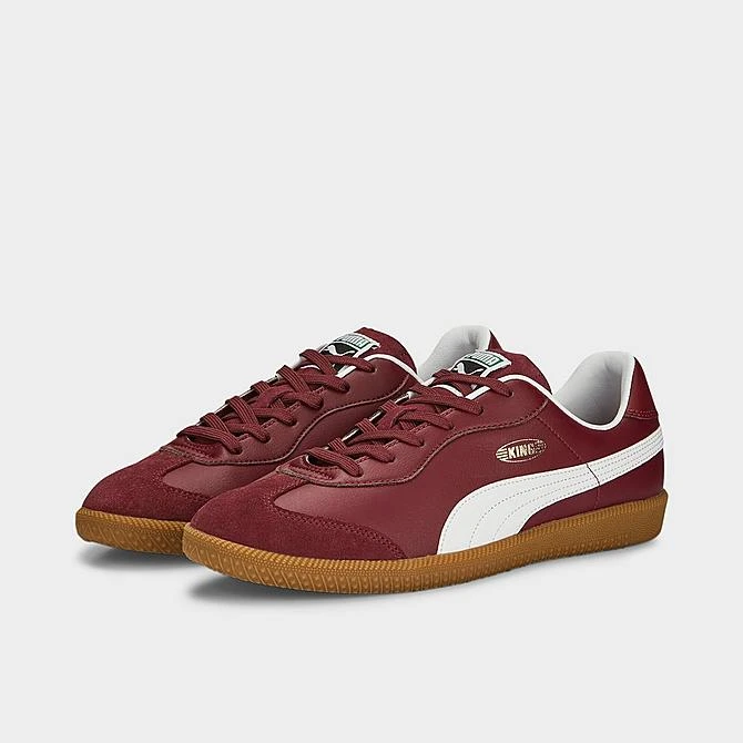 Puma King 21 IT Indoor Soccer Shoes Burgundy/White - 10669604 600 2 Puma King 21 IT Indoor Soccer Shoes Burgundy/White - 10669604 600 - Image 2