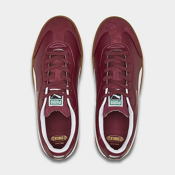 Puma King 21 IT Indoor Soccer Shoes Burgundy/White - 10669604 600 5 Puma King 21 IT Indoor Soccer Shoes Burgundy/White - 10669604 600 - Image 5