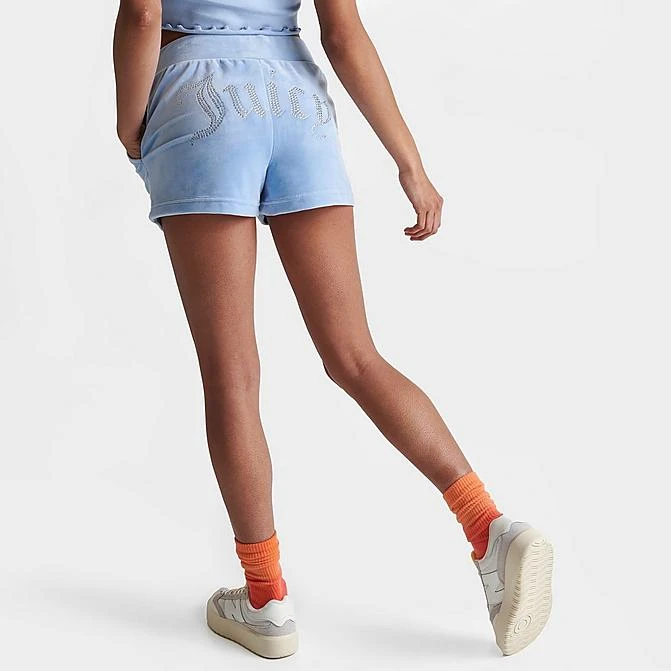 Women's Juicy Couture OG Bling Shorts Freesia - 11000937 430 1 Women's Juicy Couture OG Bling Shorts Freesia - 11000937 430