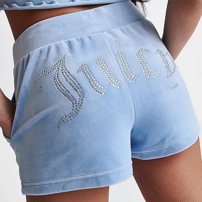 Women's Juicy Couture OG Bling Shorts Freesia - 11000937 430 5 Women's Juicy Couture OG Bling Shorts Freesia - 11000937 430 - Image 5