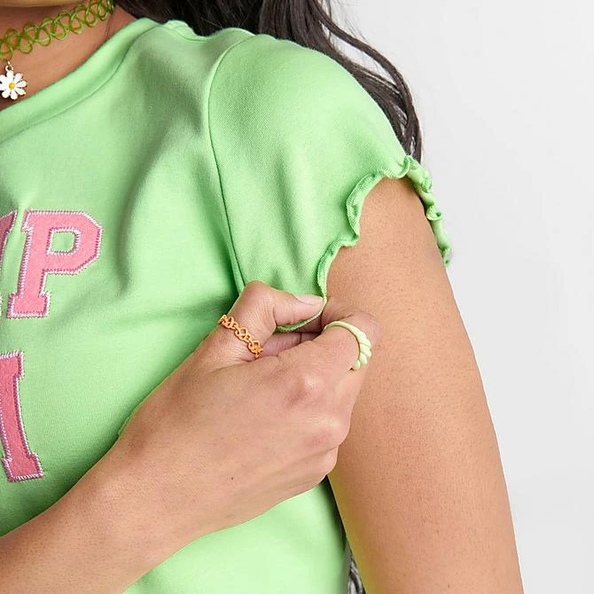 Women's Juicy Couture Dump Him Mini Crop Top Sour Apple - 11000938 321 6 Women's Juicy Couture Dump Him Mini Crop Top Sour Apple - 11000938 321 - Image 6