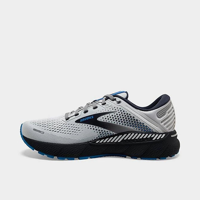 Men's Brooks Adrenaline GTS 22 Running Shoes (Wide Width 2E) Oyster/India Ink/Blue - 1103662E 023 3 Men's Brooks Adrenaline GTS 22 Running Shoes (Wide Width 2E) Oyster/India Ink/Blue - 1103662E 023 - Image 3