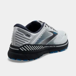 Men's Brooks Adrenaline GTS 22 Running Shoes (Wide Width 2E) Oyster/India Ink/Blue - 1103662E 023 9 Men's Brooks Adrenaline GTS 22 Running Shoes (Wide Width 2E) Oyster/India Ink/Blue - 1103662E 023 -Sports Fashion 1103662E 023 P4