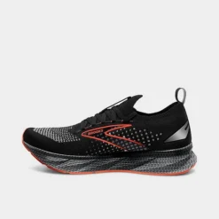 Men's Brooks Levitate StealthFit 6 Running Shoes Black/Spicy Orange - 1103971D 090 -Sports Fashion 1103971D 090 P3