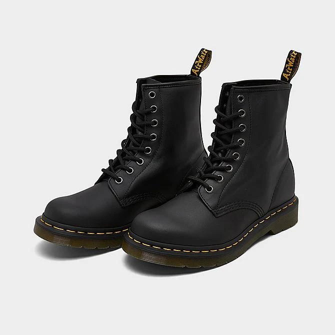 Women's Dr. Martens 1460 Nappa Leather Lace Up Boots Black - 11821002 002 2 Women's Dr. Martens 1460 Nappa Leather Lace Up Boots Black - 11821002 002 - Image 2