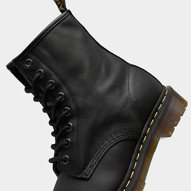 Women's Dr. Martens 1460 Nappa Leather Lace Up Boots Black - 11821002 002 3 Women's Dr. Martens 1460 Nappa Leather Lace Up Boots Black - 11821002 002 - Image 3
