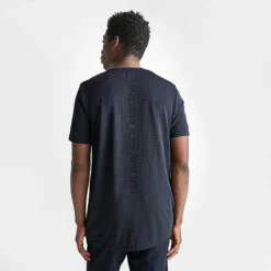 Men's Under Armour UA Seamless Grid T-Shirt Black - 1376921 001 -Sports Fashion 1376921 001 M4