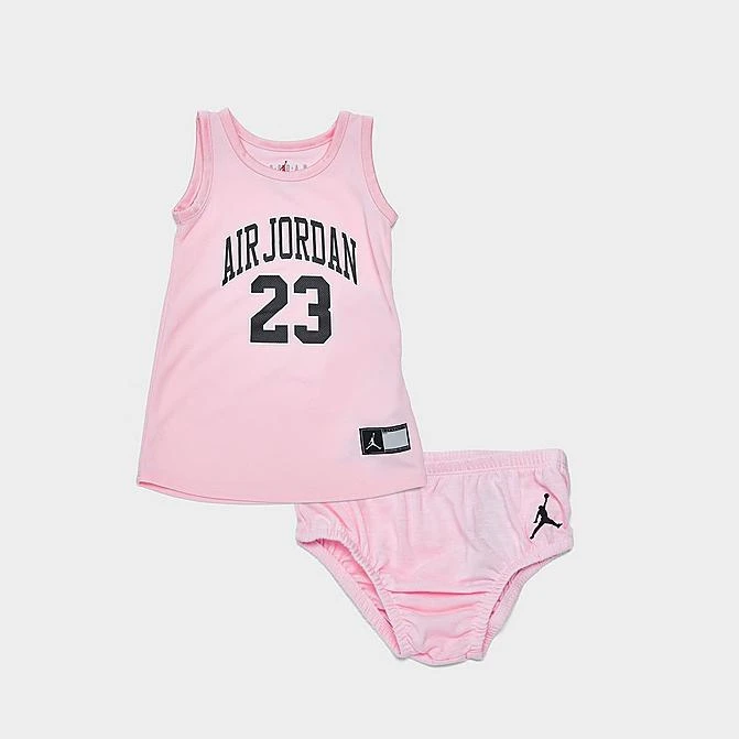 Nike Girls' Infant Air Jordan 23 Jersey Dress Pink - 15B320 A9Y 1 Nike Girls' Infant Air Jordan 23 Jersey Dress Pink - 15B320 A9Y