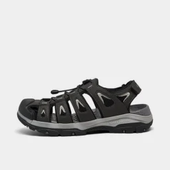 Men's Skechers Relaxed Fit: Tresman - Outseen Slip-On Sandals Grey - 204111 037