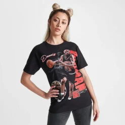 Dennis Rodman World Champ T-Shirt Black - 22094001 001 -Sports Fashion 22094001 001 M3