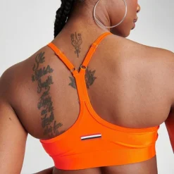 Women's P.E Nation Hype Sports Bra Shocking Orange - 23PE1C35 800 -Sports Fashion 23PE1C35 800 M6