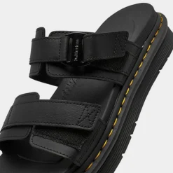 Dr. Martens Chilton Leather Dual Strap Slide Sandals Black Hydro - 25766001 001 -Sports Fashion 25766001 001 P3