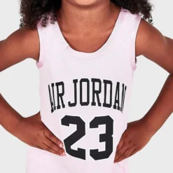 Nike Girls' Toddler Air Jordan 23 Jersey Dress Pink Foam - 25B320 A9Y -Sports Fashion 25B320 A9Y M5