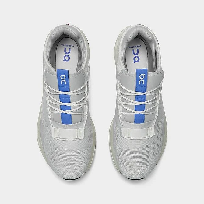 Men's On Cloudnova Running Shoes Undyed White/Heather - 2698126 101 5 Men's On Cloudnova Running Shoes Undyed White/Heather - 2698126 101 - Image 5