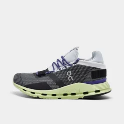 Men's On Cloudnova Running Shoes Rock/Meadow - 2698389 021