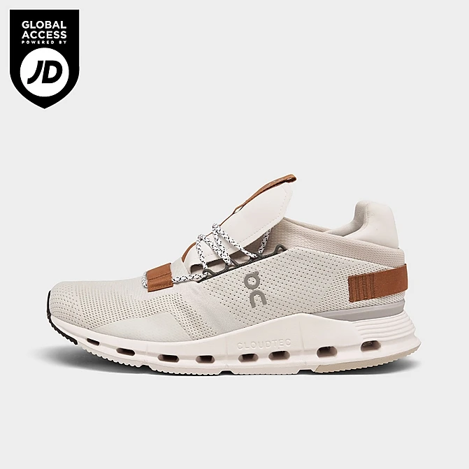 Men's On Cloudnova Running Shoes White/Pecan - 2699173 101 1 Men's On Cloudnova Running Shoes White/Pecan - 2699173 101