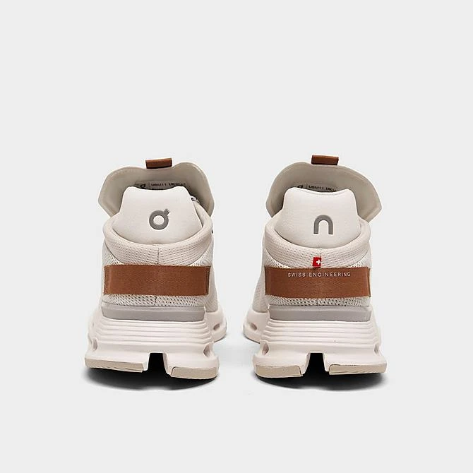 Men's On Cloudnova Running Shoes White/Pecan - 2699173 101 4 Men's On Cloudnova Running Shoes White/Pecan - 2699173 101 - Image 4