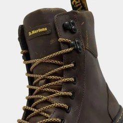 Dr. Martens Tarik Crazy Horse Leather Utility Boots Dark Brown - 27024207 207 -Sports Fashion 27024207 207 P3