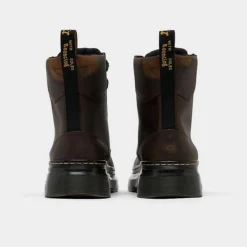 Dr. Martens Tarik Crazy Horse Leather Utility Boots Dark Brown - 27024207 207 -Sports Fashion 27024207 207 P4