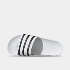 Men's Adidas Adilette Slide Sandals White/Black/White - 280648 WBK 10 Men's Adidas Adilette Slide Sandals White/Black/White - 280648 WBK -Sports Fashion 280648 WBK P5
