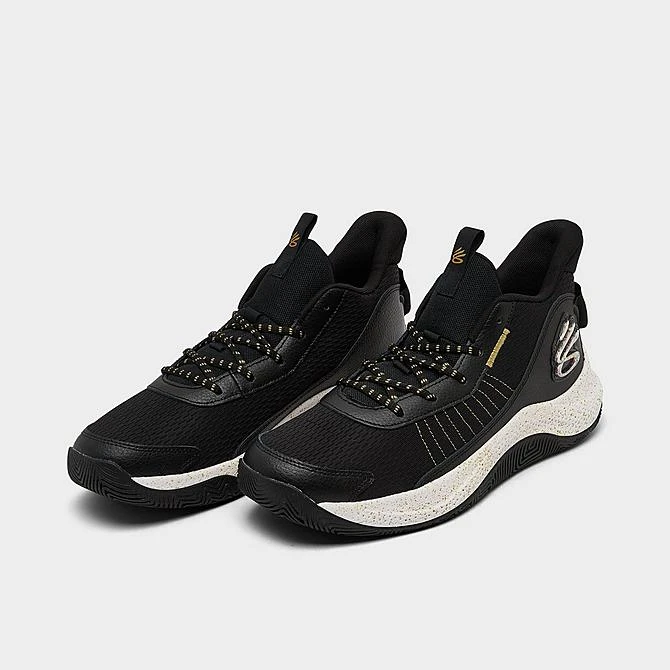 Under Armour Curry 3Z7 Basketball Shoes Black/Black/Metallic Gold - 3026622 001 2 Under Armour Curry 3Z7 Basketball Shoes Black/Black/Metallic Gold - 3026622 001 - Image 2