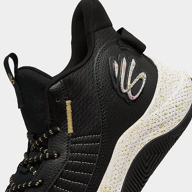 Under Armour Curry 3Z7 Basketball Shoes Black/Black/Metallic Gold - 3026622 001 3 Under Armour Curry 3Z7 Basketball Shoes Black/Black/Metallic Gold - 3026622 001 - Image 3