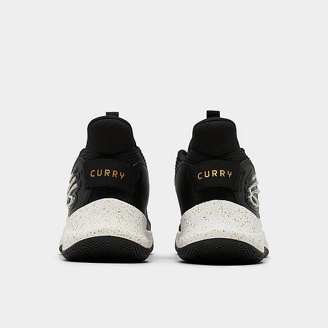 Under Armour Curry 3Z7 Basketball Shoes Black/Black/Metallic Gold - 3026622 001 4 Under Armour Curry 3Z7 Basketball Shoes Black/Black/Metallic Gold - 3026622 001 - Image 4